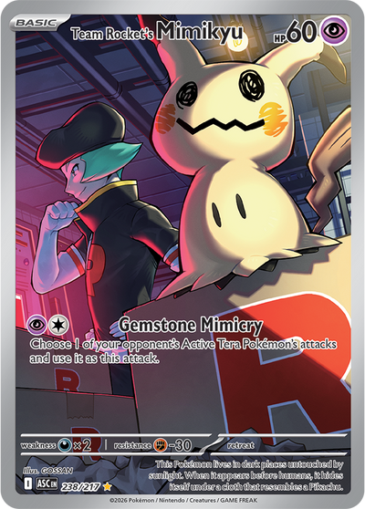 Team Rocket's Mimikyu | Mega Evolution: Ascended Heroes
