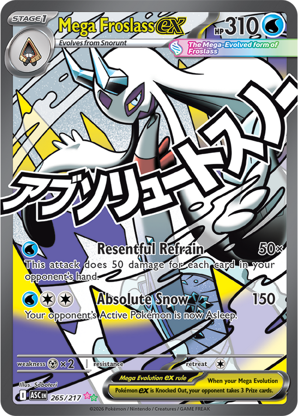 Mega Froslass ex | Mega Evolution: Ascended Heroes