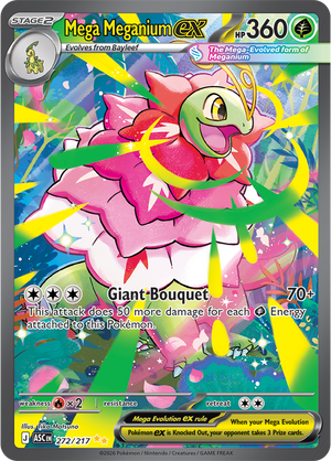 Mega Meganium ex — Mega Evolution: Ascended Heroes