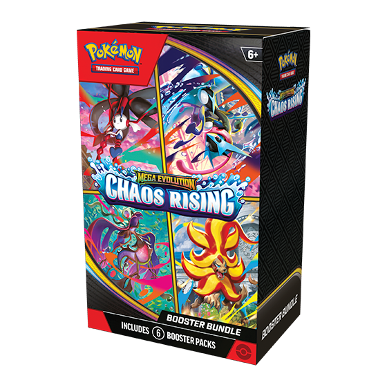 Mega Evolution: Chaos Rising Booster Bundle